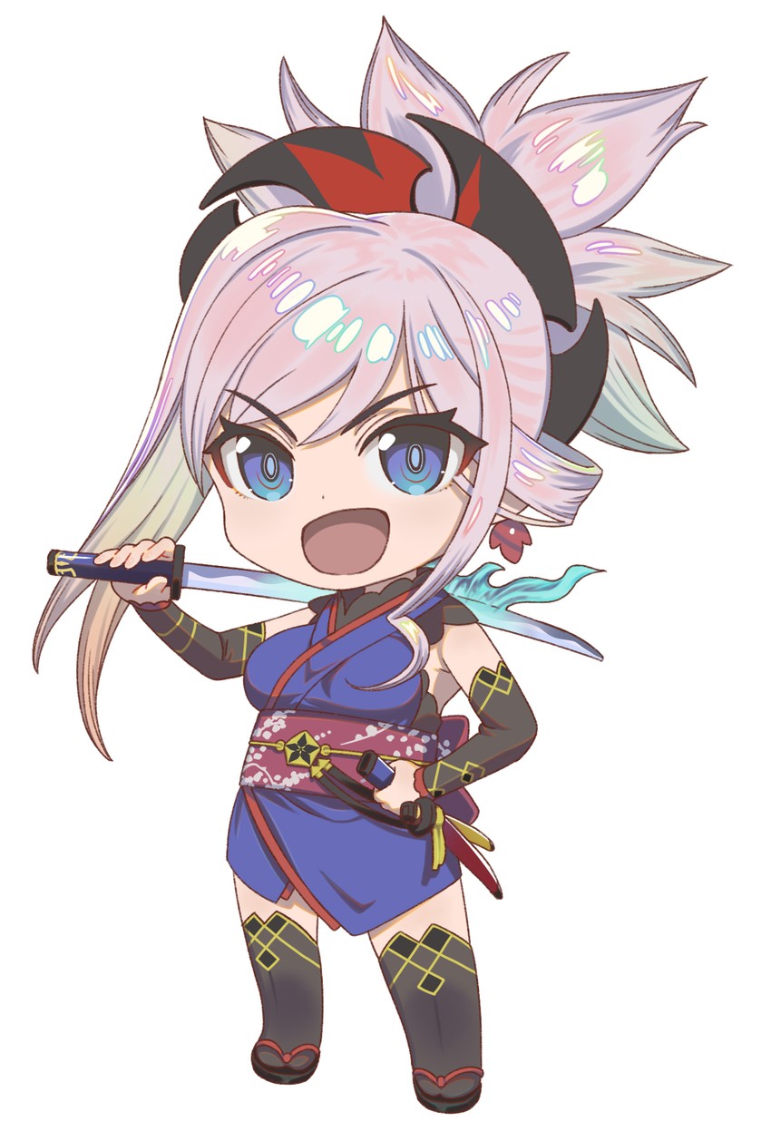 miyamoto musashi (fate and 2 more) drawn by kujuu_shikuro