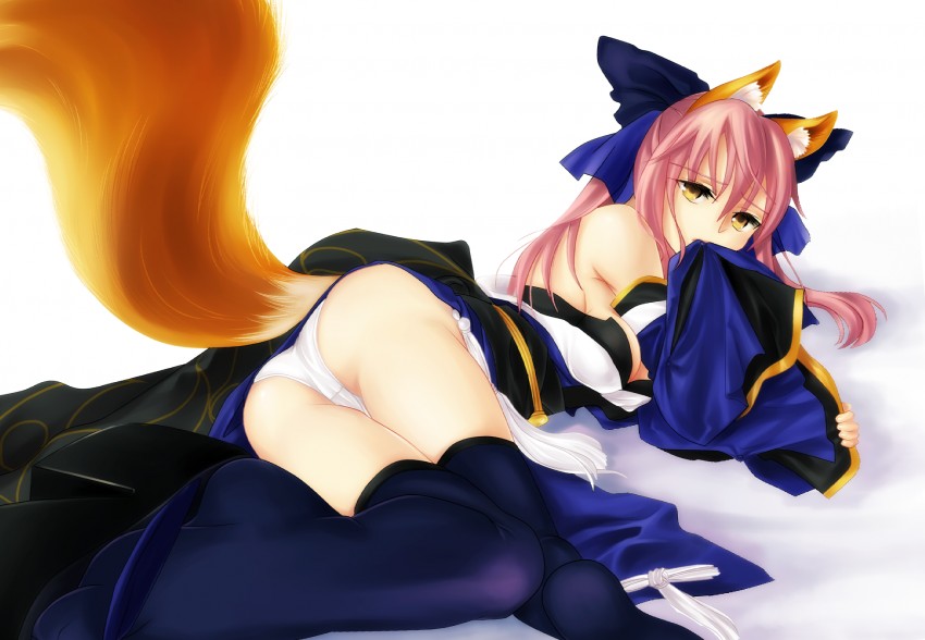 tamamo and tamamo no mae (fate and 1 more) drawn by 3_(zephyr)