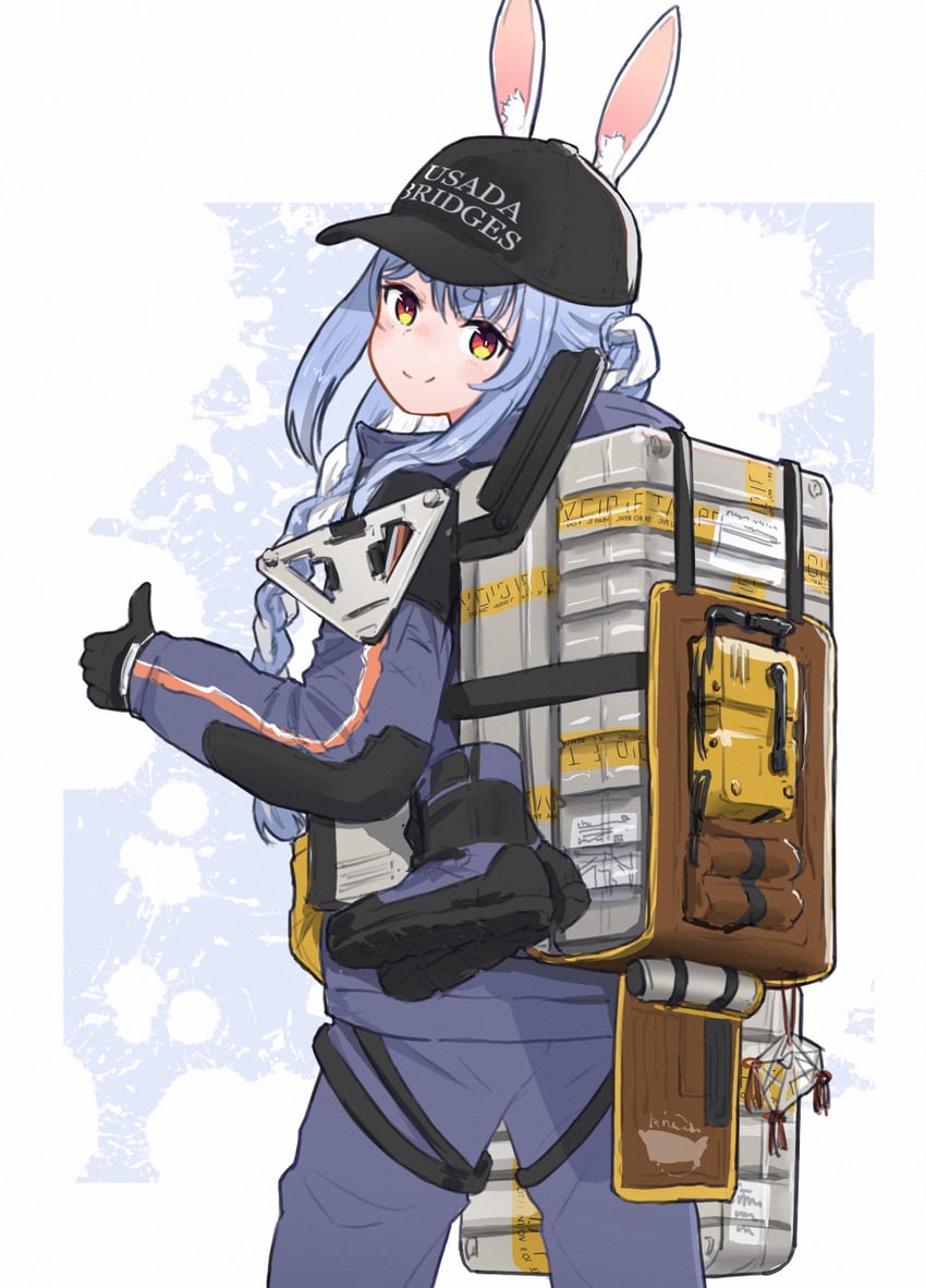 usada pekora (hololive and 1 more) drawn by waneyeye