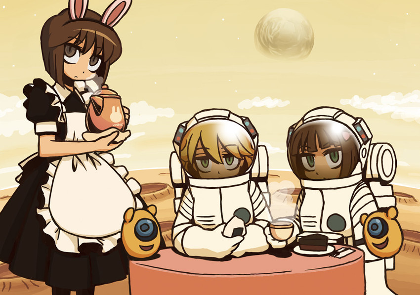 hoshii miki, amami haruka, and hagiwara yukiho (idolmaster and 1 more) drawn by riyo_(lyomsnpmp)