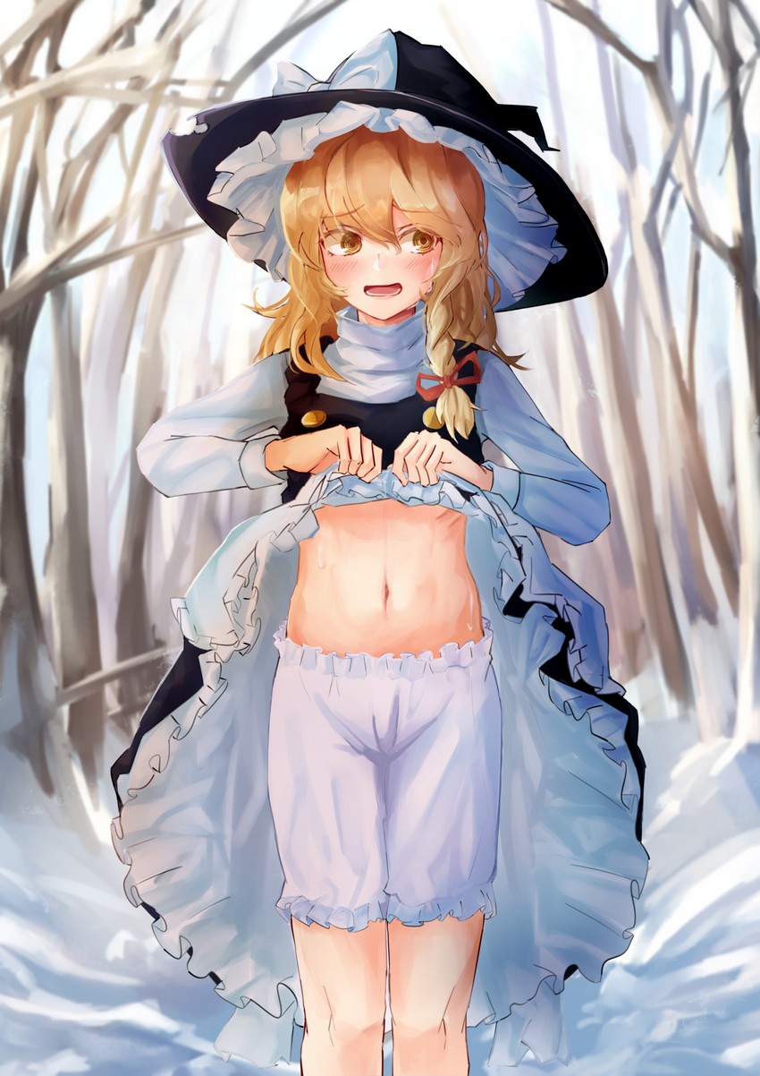 kirisame marisa (touhou) drawn by taguno