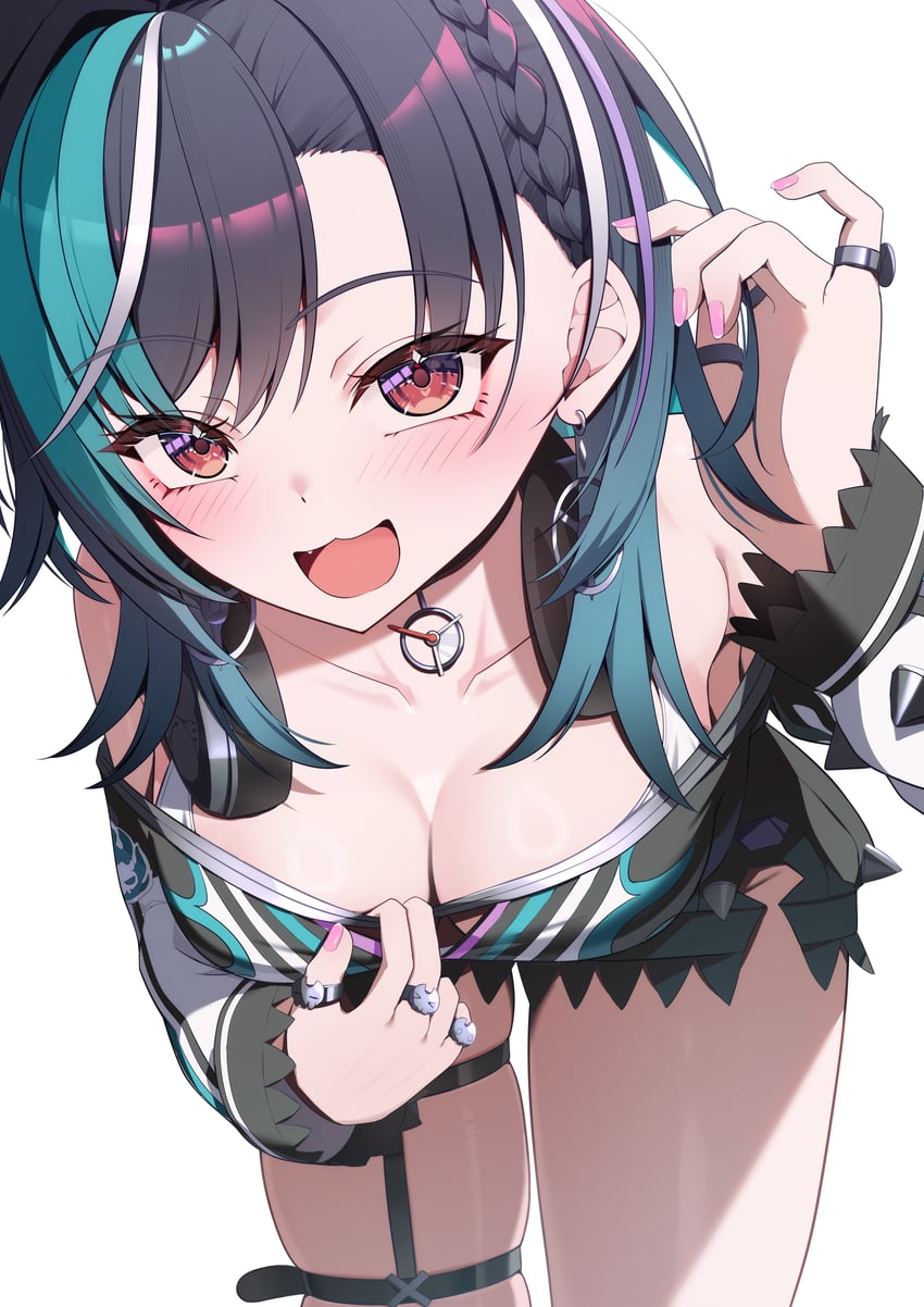 rindo chihaya (hololive and 1 more) drawn by akuame_(ring3922)