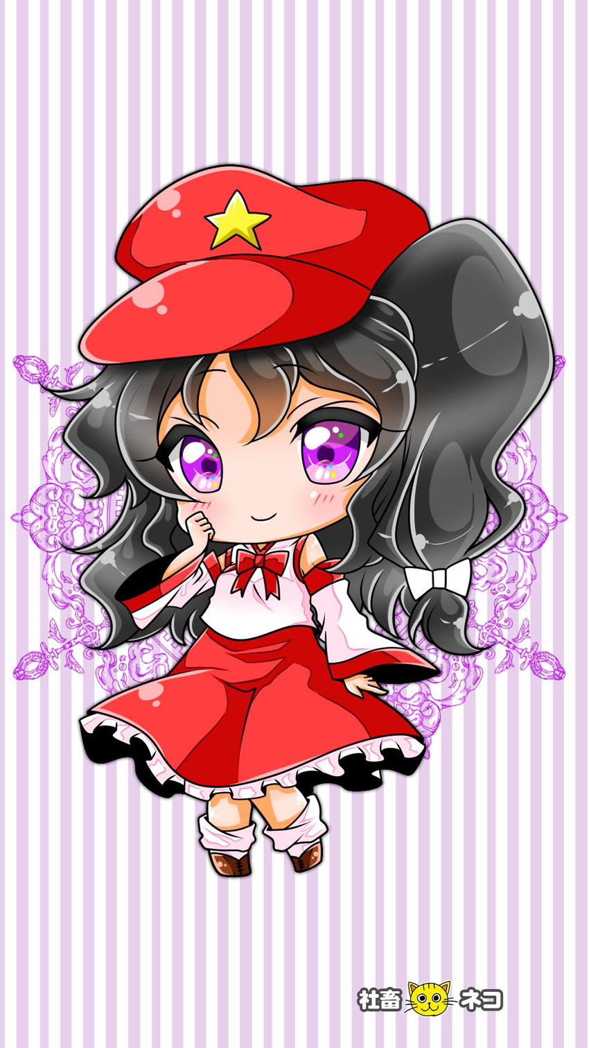 label girl (touhou) drawn by shachikuneko000