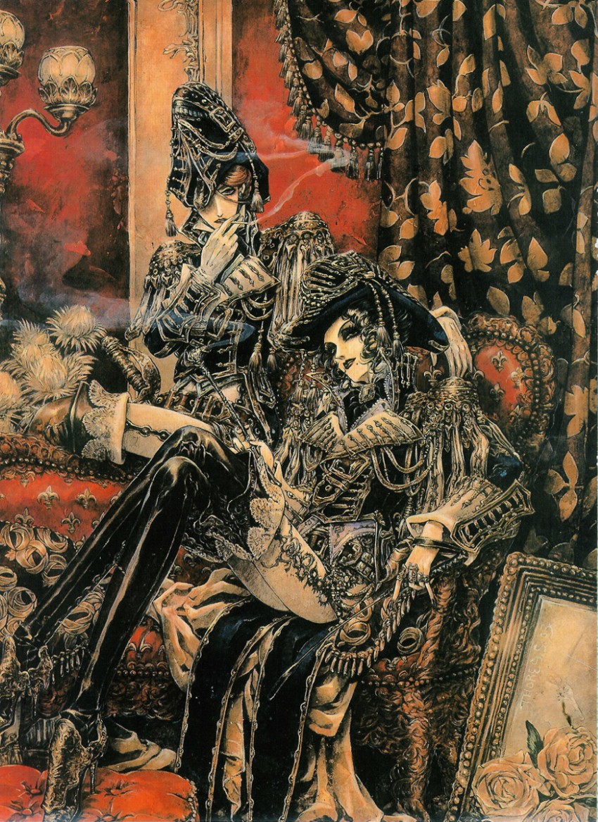 mary spencer and jane judith jocelyn (trinity blood) drawn by shibamoto_thores