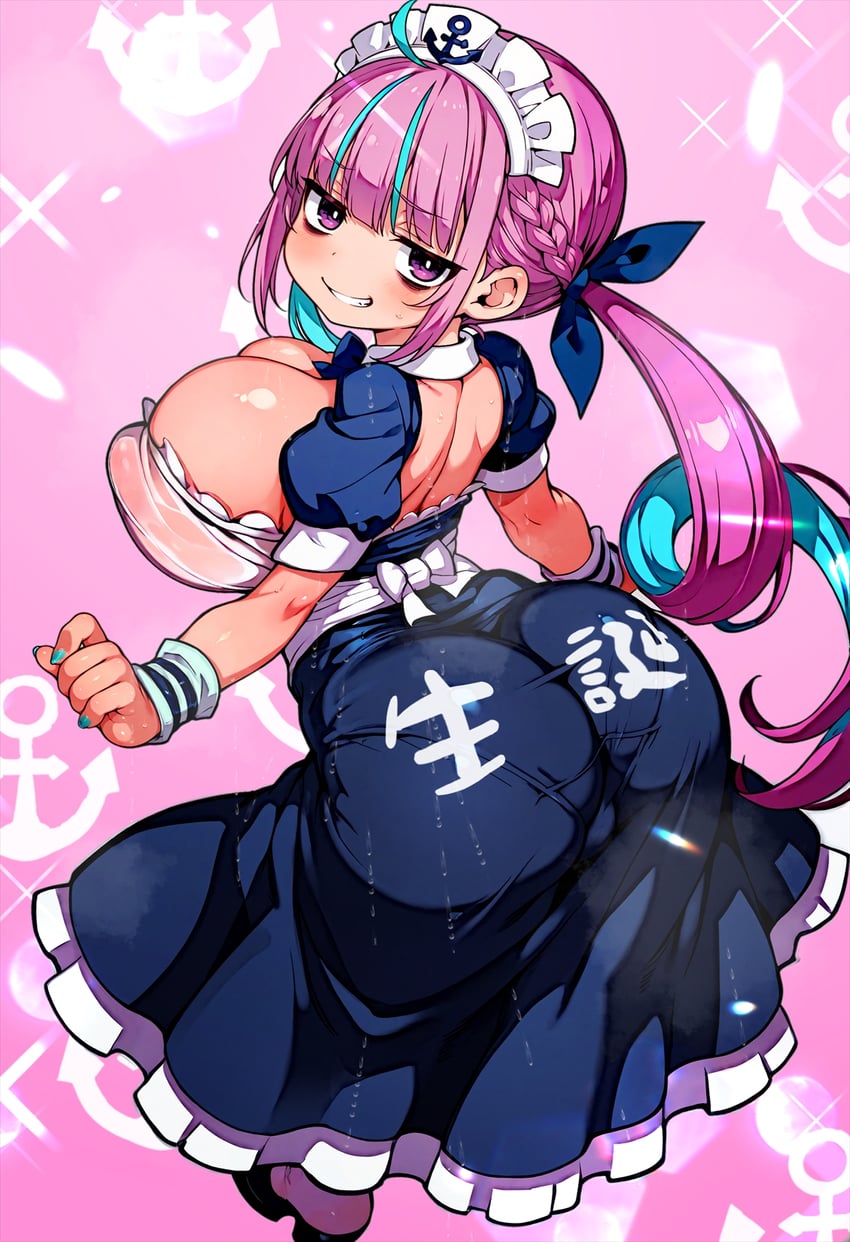 minato aqua (hololive) drawn by minami_aki