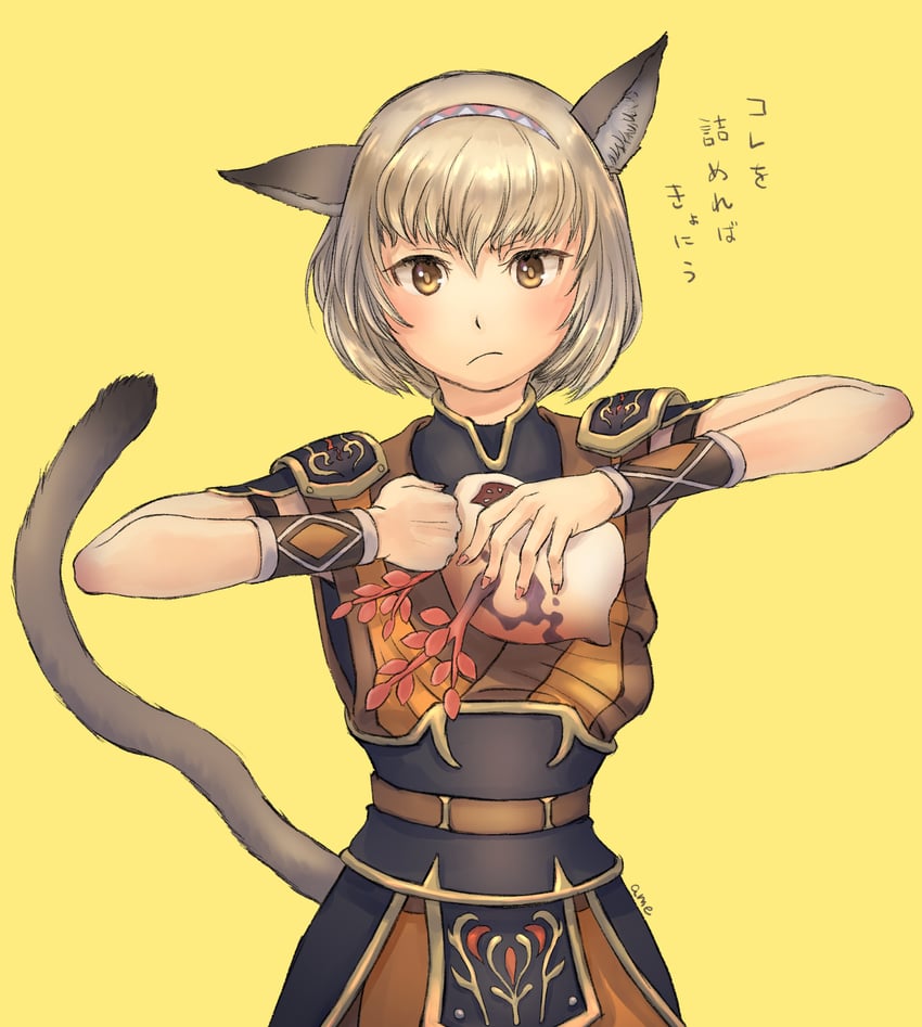 adventurer and monk (final fantasy and 1 more) drawn by cactus41747280
