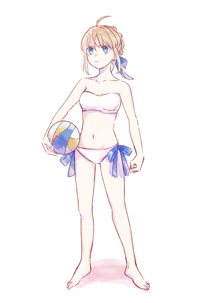 artoria pendragon and saber (fate and 1 more) drawn by machi_(uqyjee)