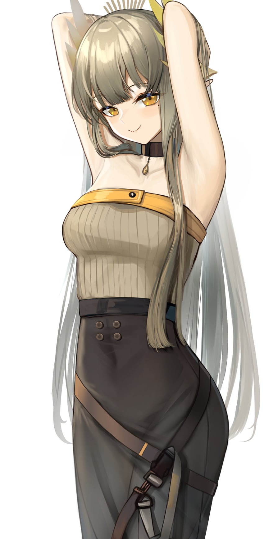 muelsyse (arknights) drawn by nopetroto