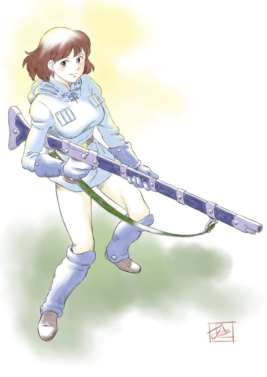 nausicaa (kaze no tani no nausicaa) drawn by niina_akihiko