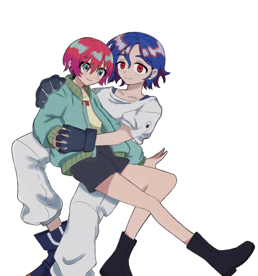 amate yuzuriha and shuji ito (gundam and 1 more) drawn by gomasolt333