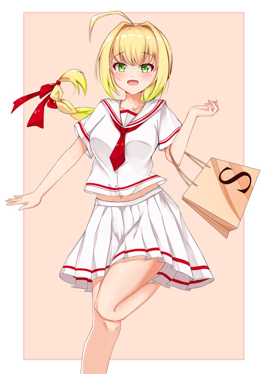 nero claudius (fate and 2 more) drawn by catnnn