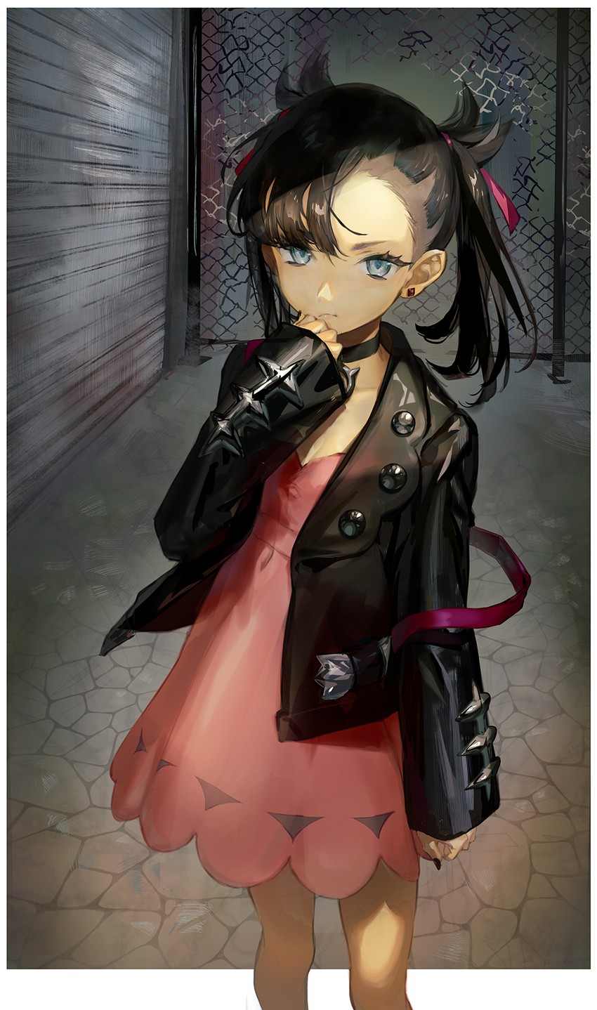 marnie (pokemon and 1 more) drawn by lowro_(en)