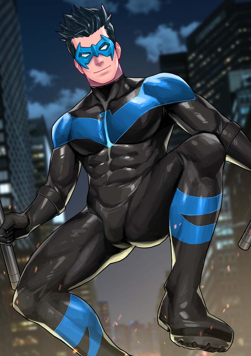 nightwing (dc comics and 1 more) drawn by maorenc