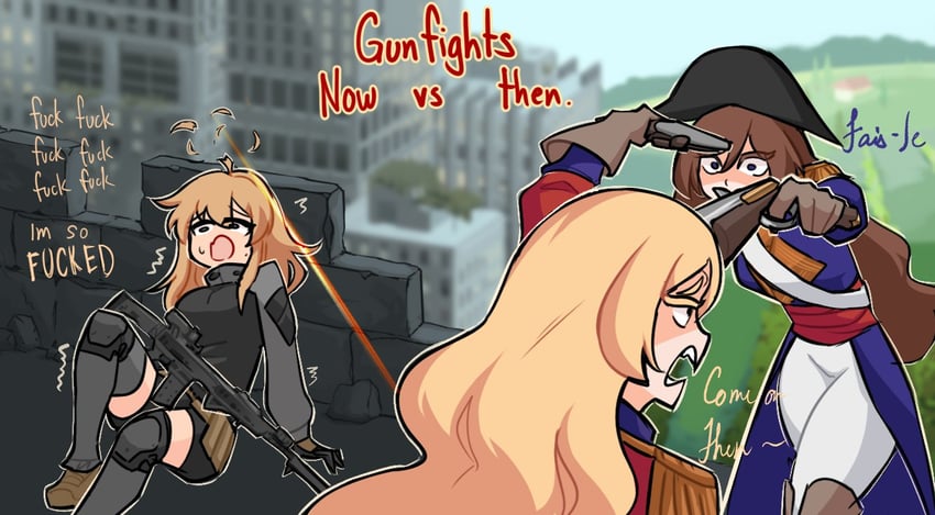 whiskey project (original and 1 more) drawn by centurii-chan