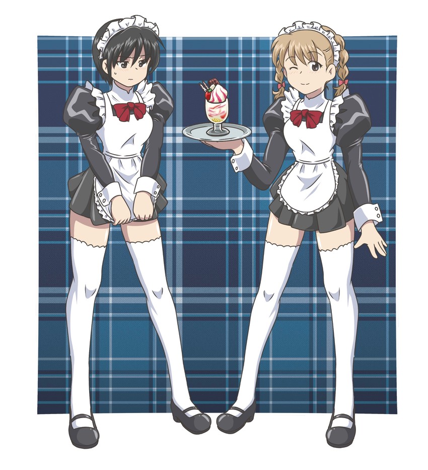 black delmo, kana, and saori (aika and 1 more) drawn by kuroyoshi
