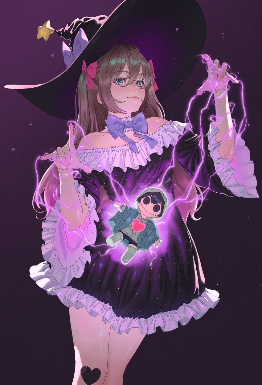 neuro-sama and vedal987 (vedal ai) drawn by milanesa_001