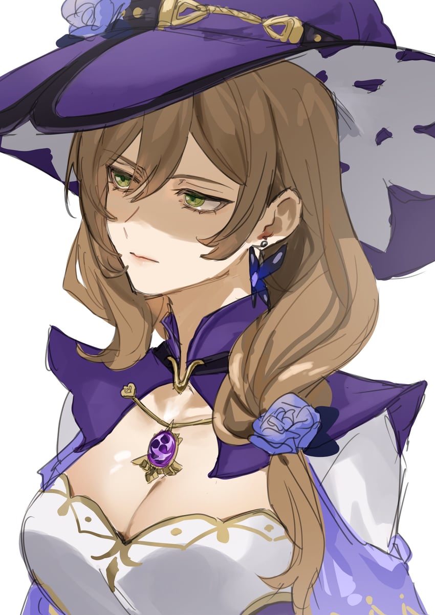 lisa (genshin impact) drawn by yamabuki0211