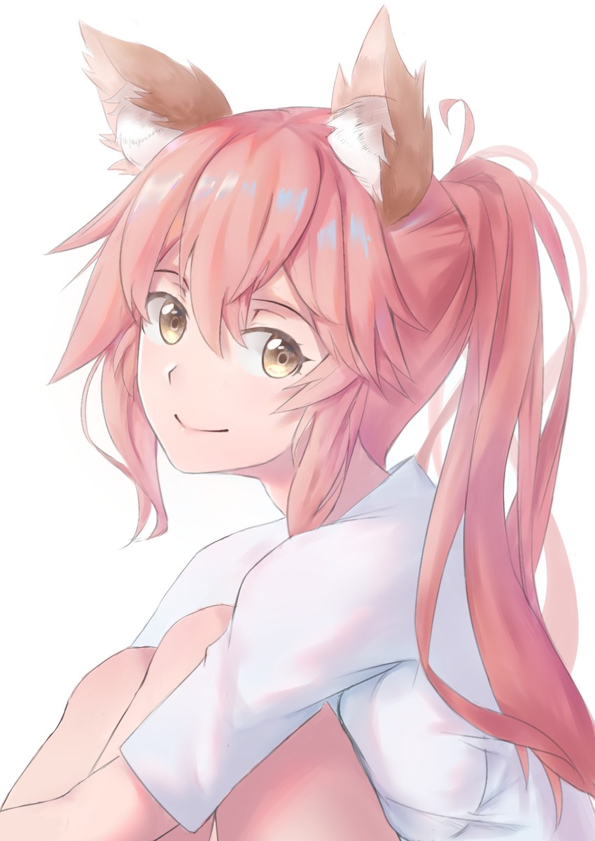 tamamo and tamamo no mae (fate and 1 more) drawn by jmao