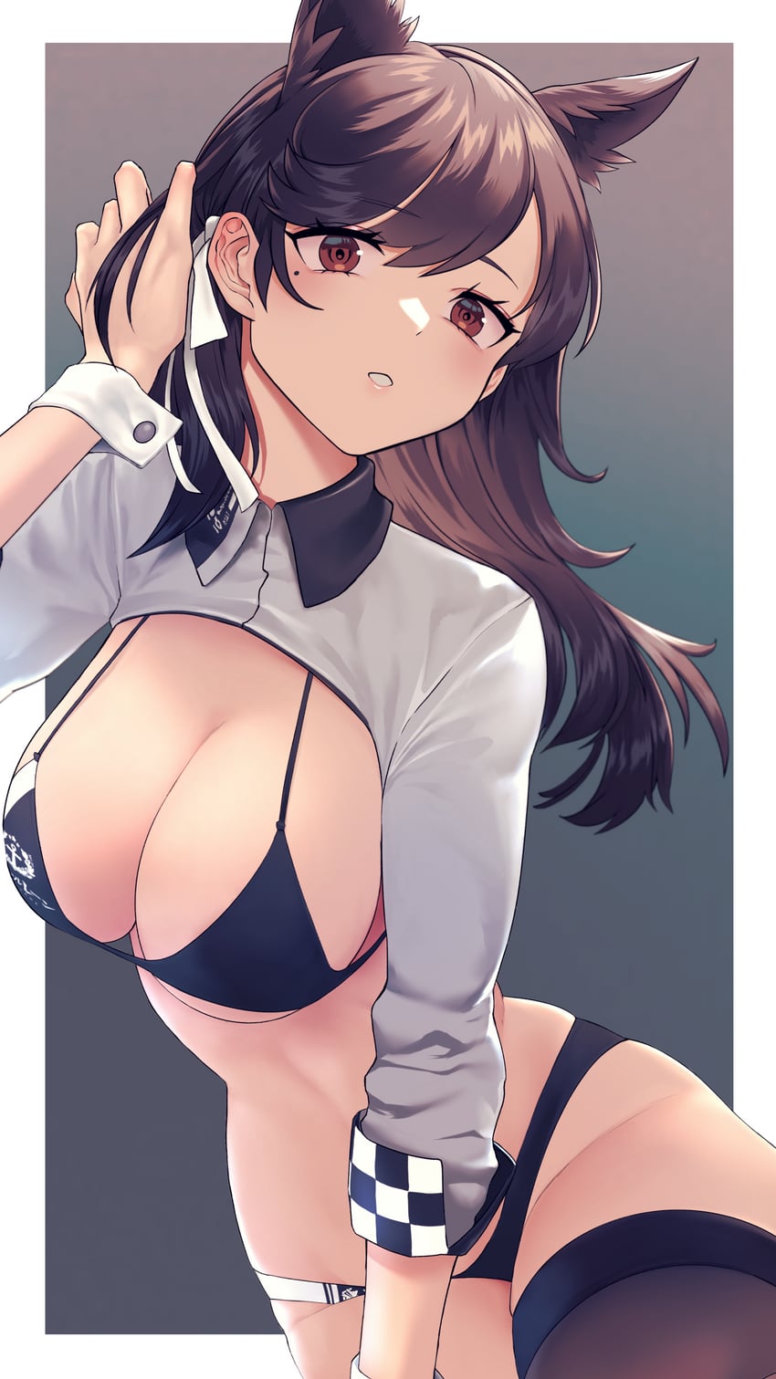 atago (azur lane) drawn by kazane-wind