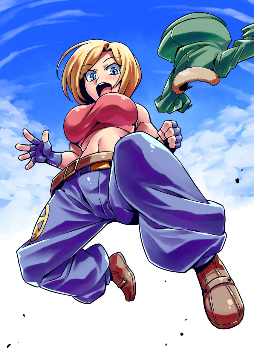 blue mary (the king of fighters and 1 more) drawn by tukiwani