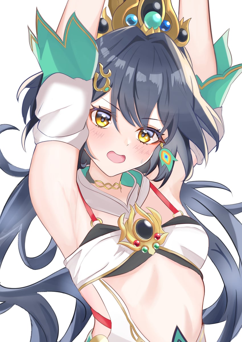 yunli (honkai and 1 more) drawn by nekka_(87398o9514)