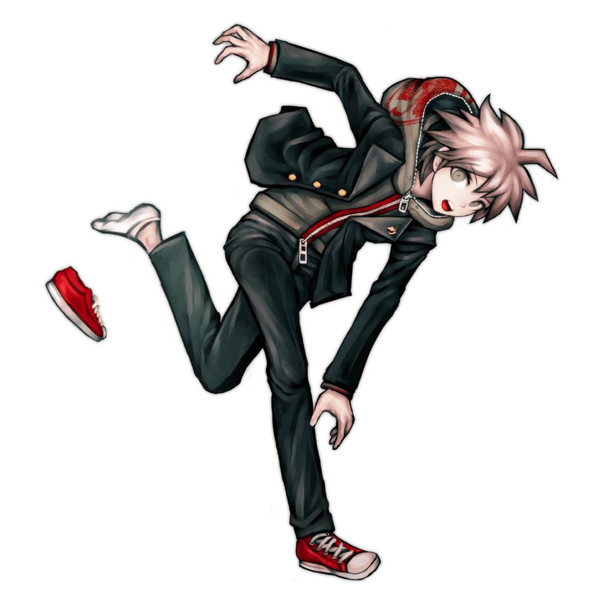 naegi makoto (danganronpa and 1 more) drawn by komatsuzaki_rui