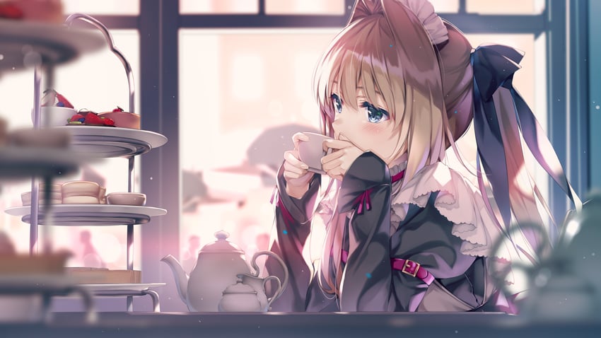 katori rea (parfait chocolat second brew) drawn by cradle_(circle) and misaki_kurehito