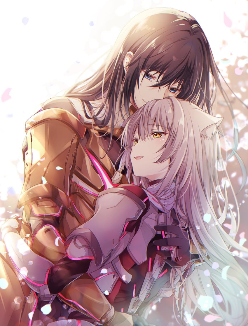 m and n (xenoblade chronicles and 1 more) drawn by ui_frara