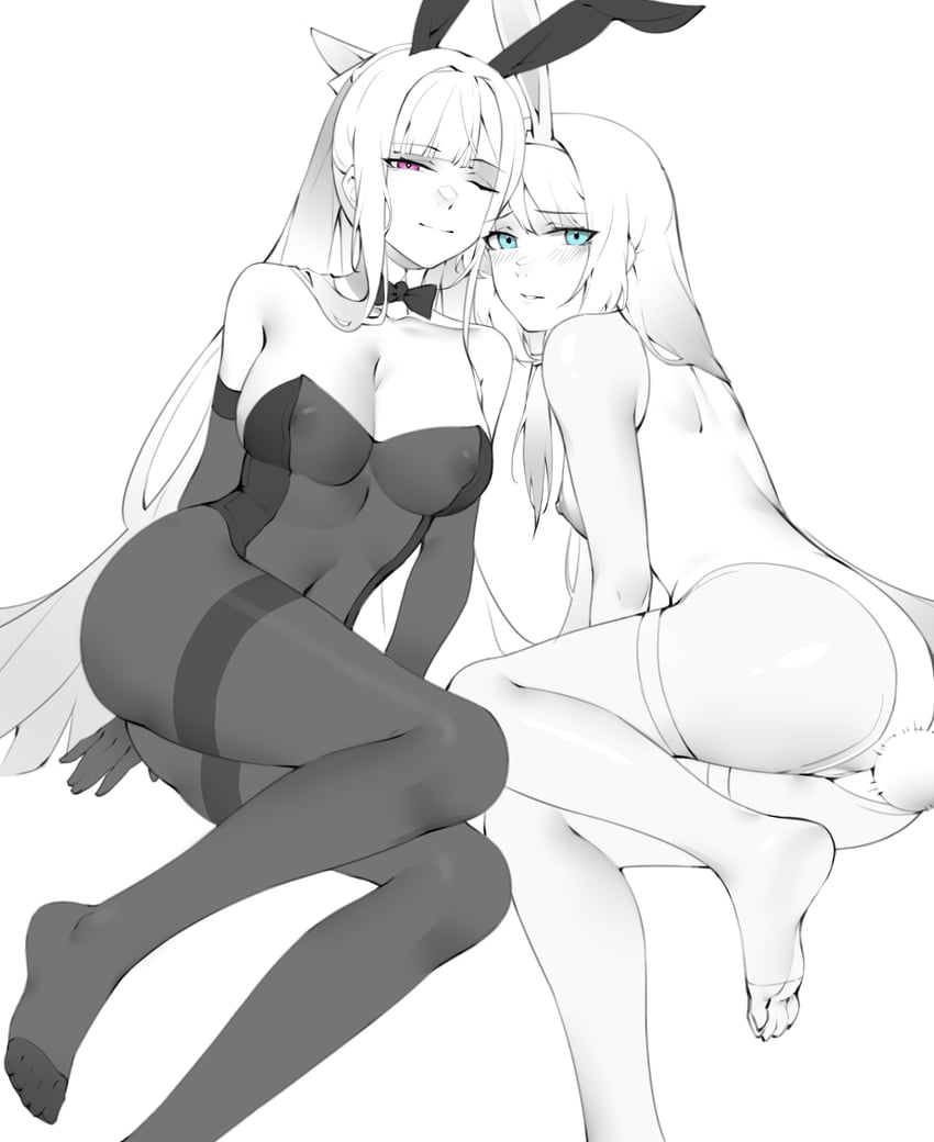 ak-12 and an-94 (girls' frontline) drawn by wsfw