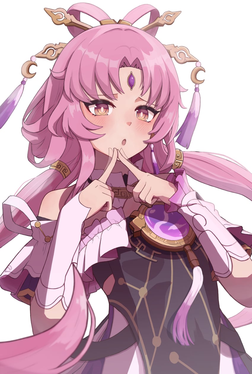 fu xuan (honkai and 1 more) drawn by genkigamichiru