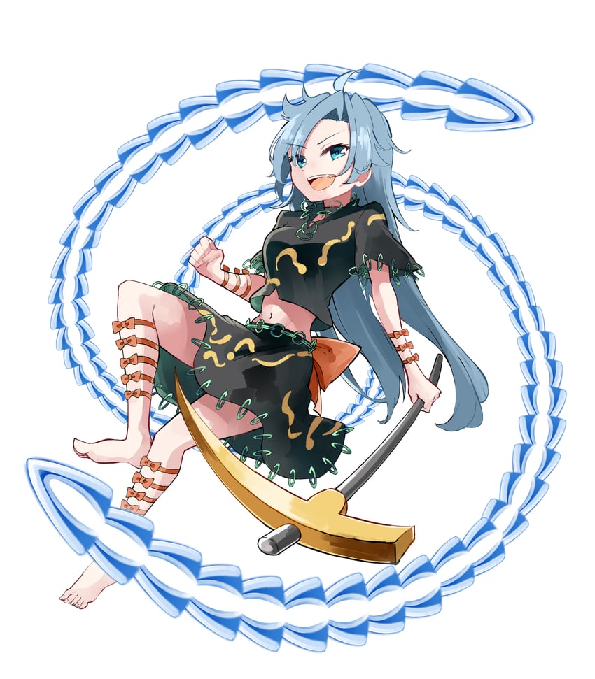 himemushi momoyo (touhou and 1 more) drawn by deetamu