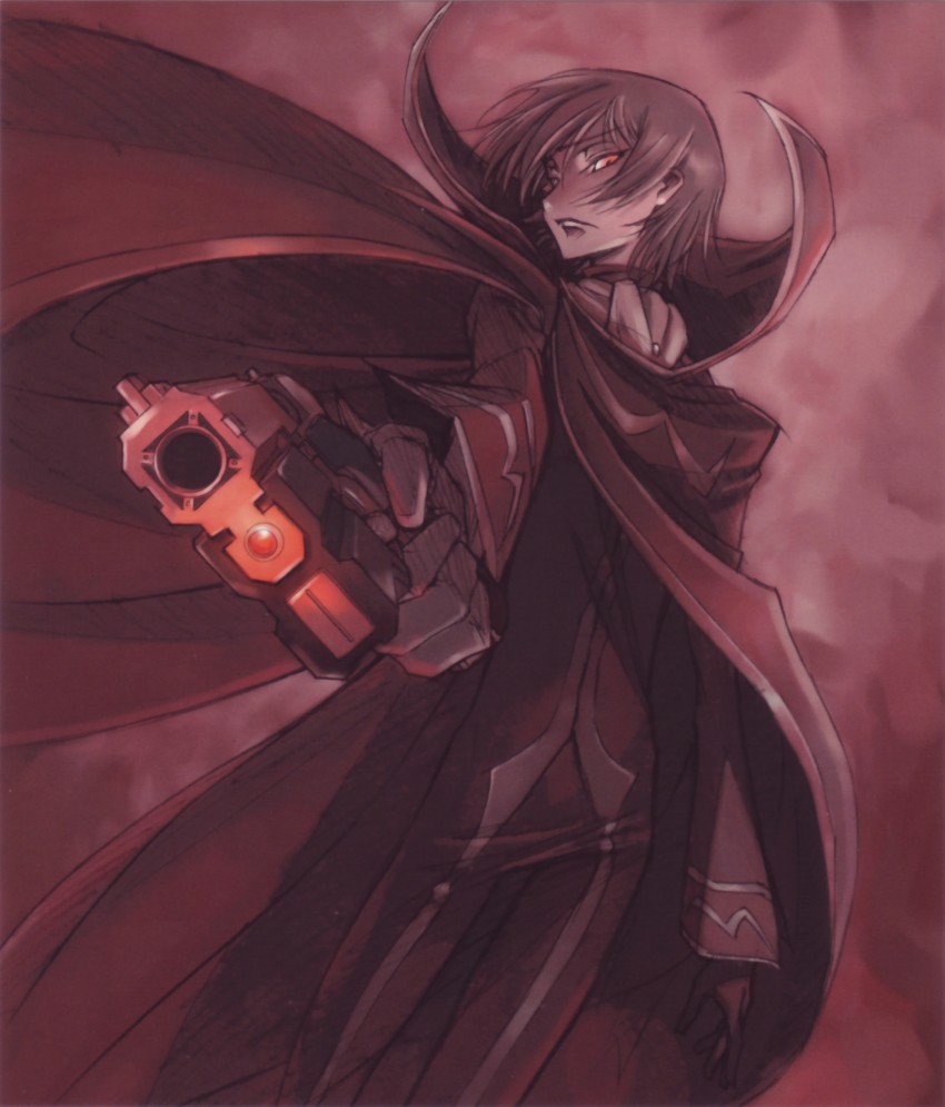 lelouch vi britannia and zero (code geass) drawn by kimura_takahiro and ookouchi_ricca