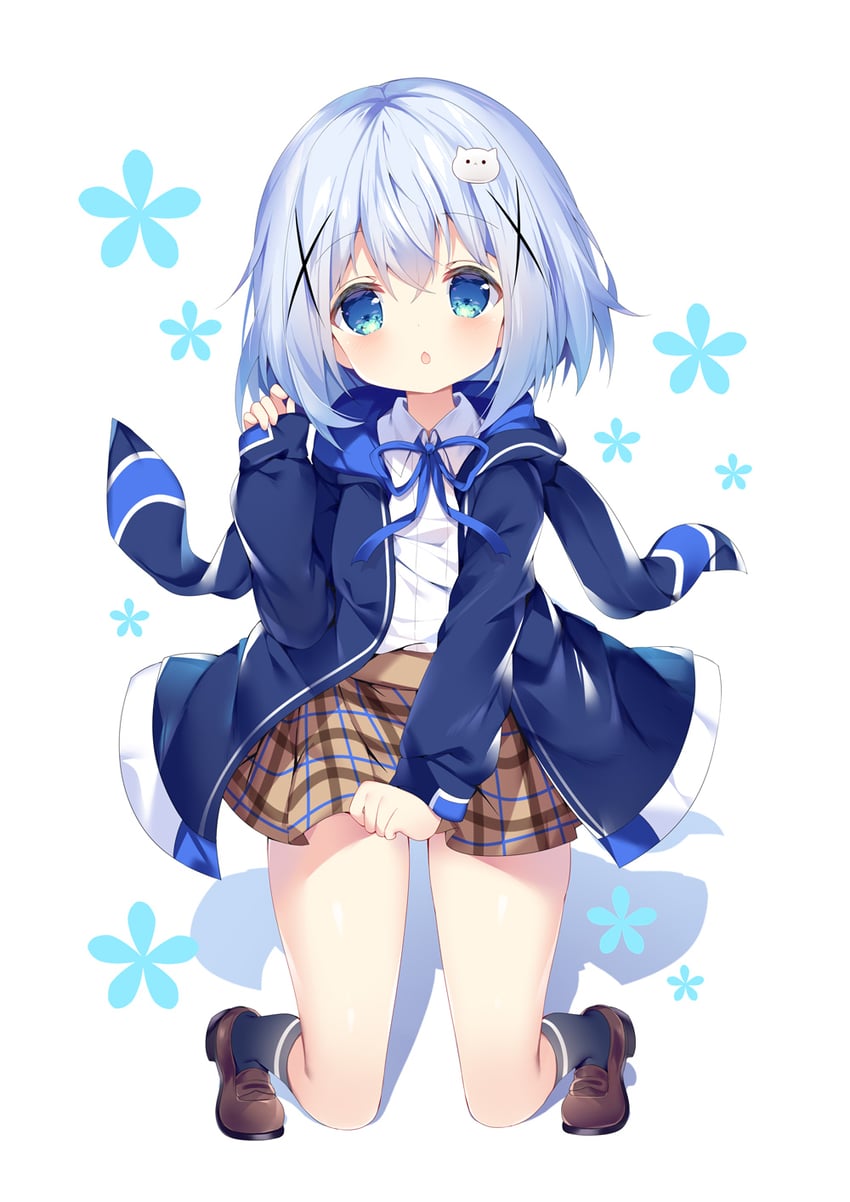 kafuu chino (gochuumon wa usagi desu ka? and 1 more) drawn by tsukimi_(xiaohuasan)