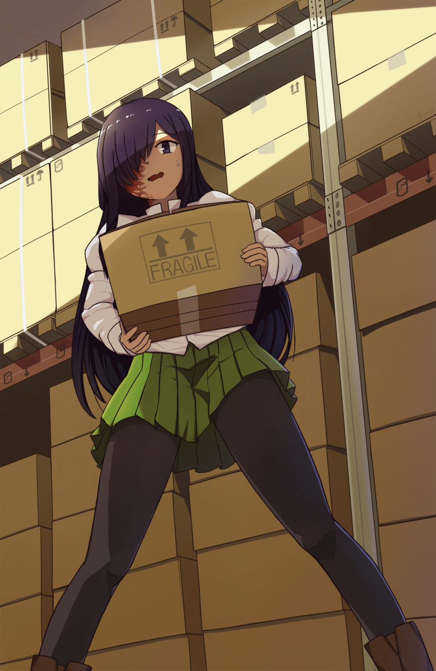 ikezawa hanako (katawa shoujo) drawn by sora_(kagasora)