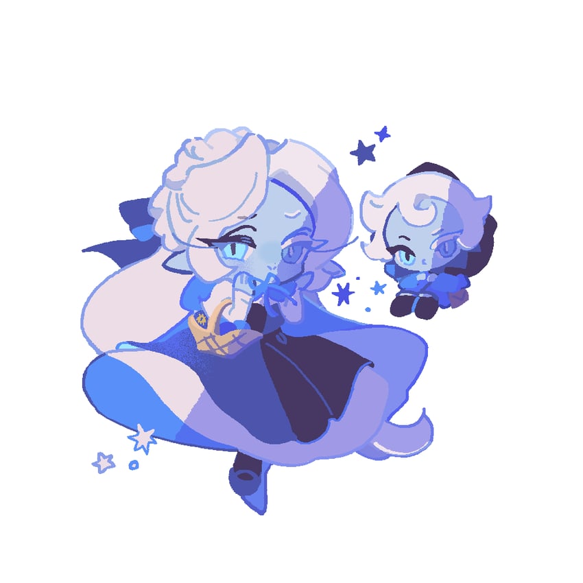 shadow milk cookie (cookie run and 1 more) drawn by reed