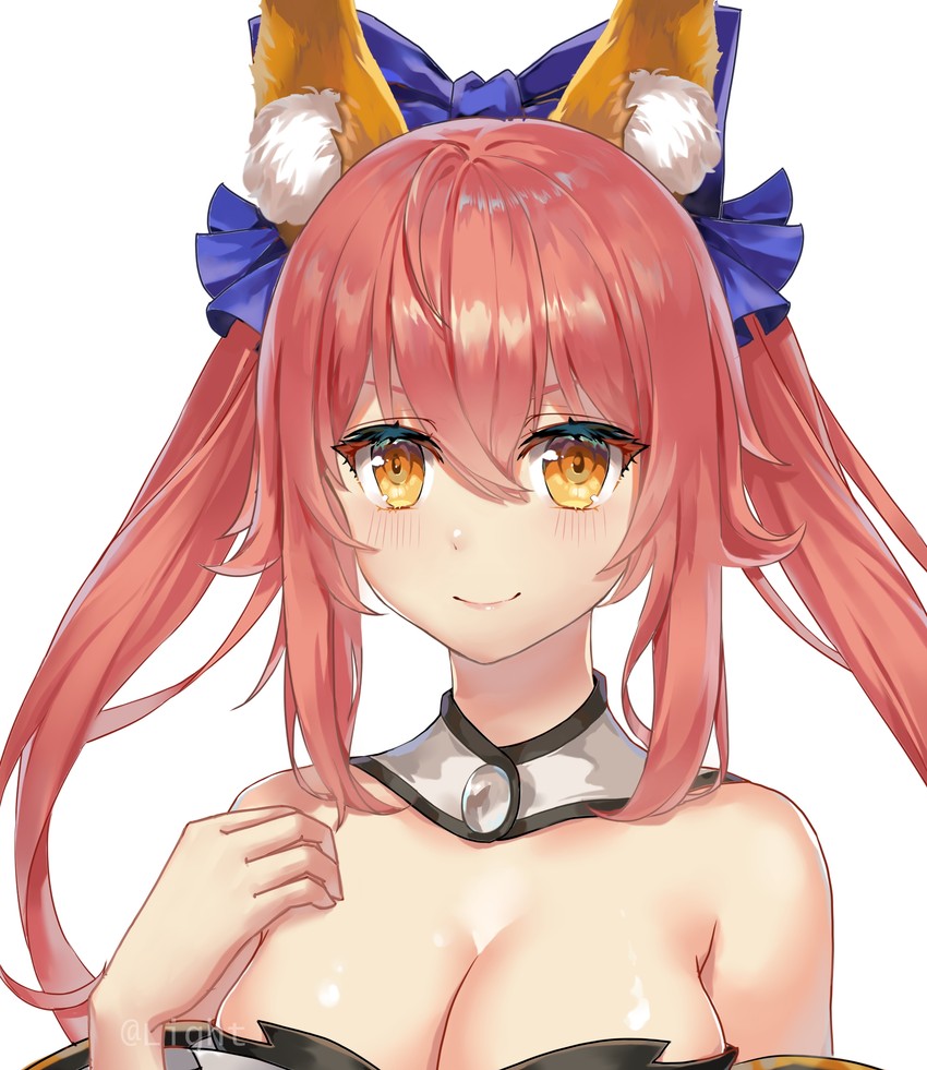 tamamo and tamamo no mae (fate and 4 more) drawn by lightria