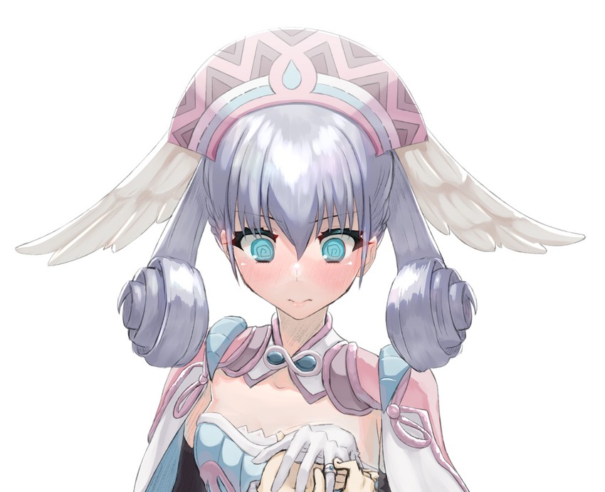 melia antiqua and shulk (xenoblade chronicles and 1 more) drawn by mkon