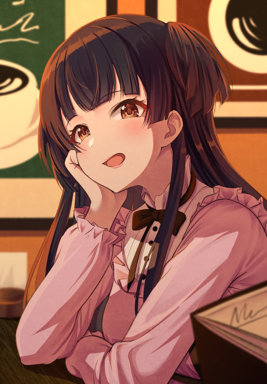 mayuzumi fuyuko (idolmaster and 1 more) drawn by osoba_susurukun