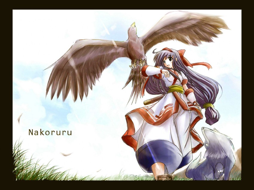 nakoruru and mamahaha (samurai spirits) drawn by don_(102558)