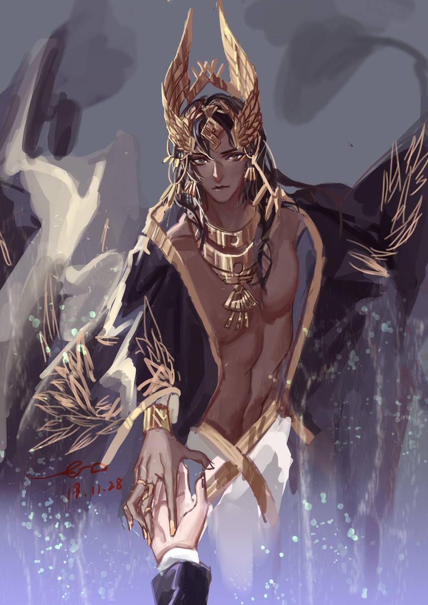 klein moretti and azik eggers (lord of the mysteries) drawn by ciafer