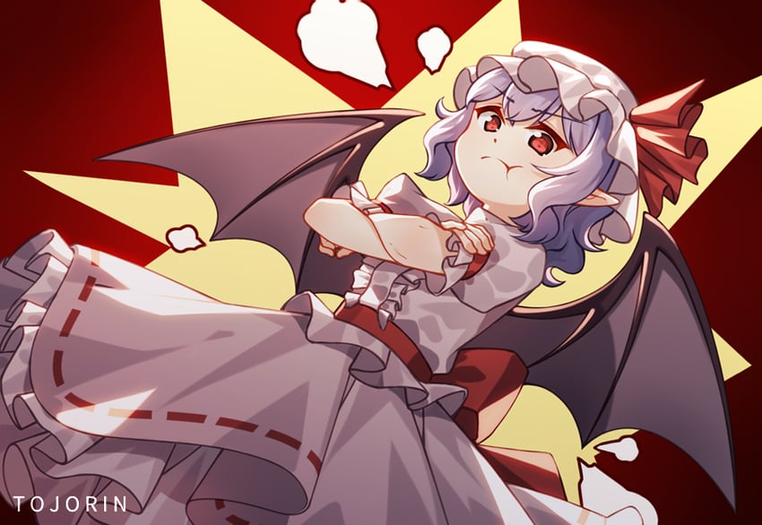 remilia scarlet (touhou and 1 more) drawn by tojorin