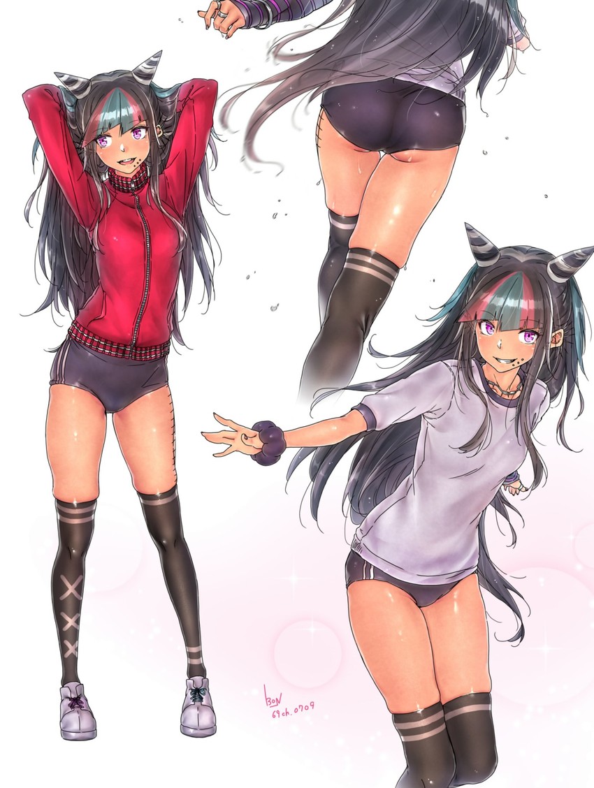 mioda ibuki (danganronpa and 1 more) drawn by mioda_69ch