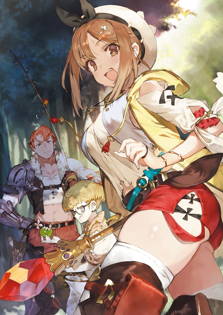 reisalin stout, lent marslink, and tao mongarten (atelier and 2 more) drawn by toridamono