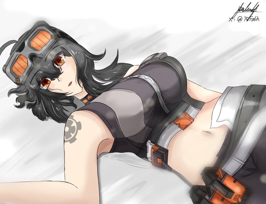 grace howard (zenless zone zero) drawn by falihfadh75