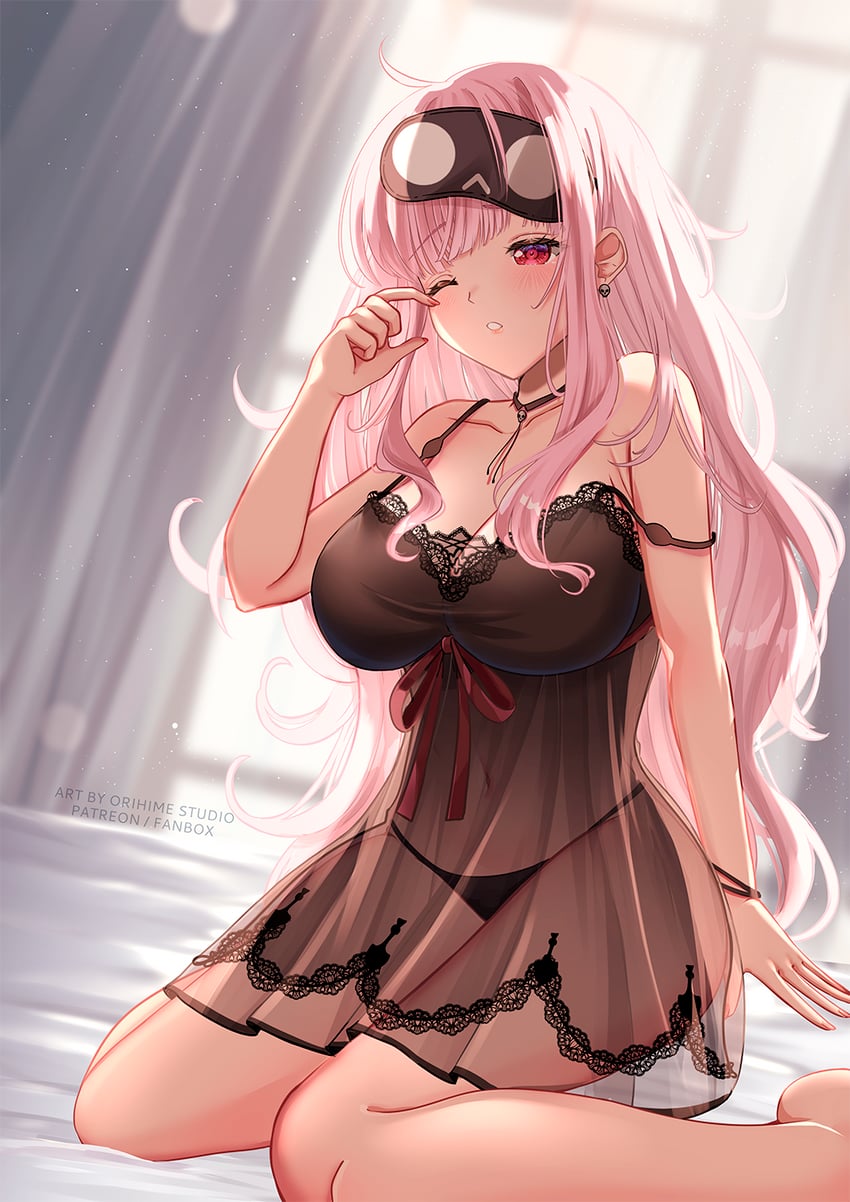 mori calliope (hololive and 1 more) drawn by orihimestudio