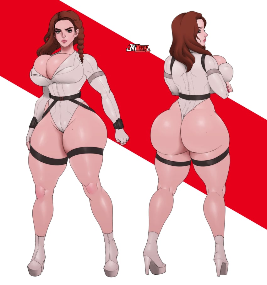 black widow and natasha romanoff (marvel and 1 more) drawn by jay_marvel