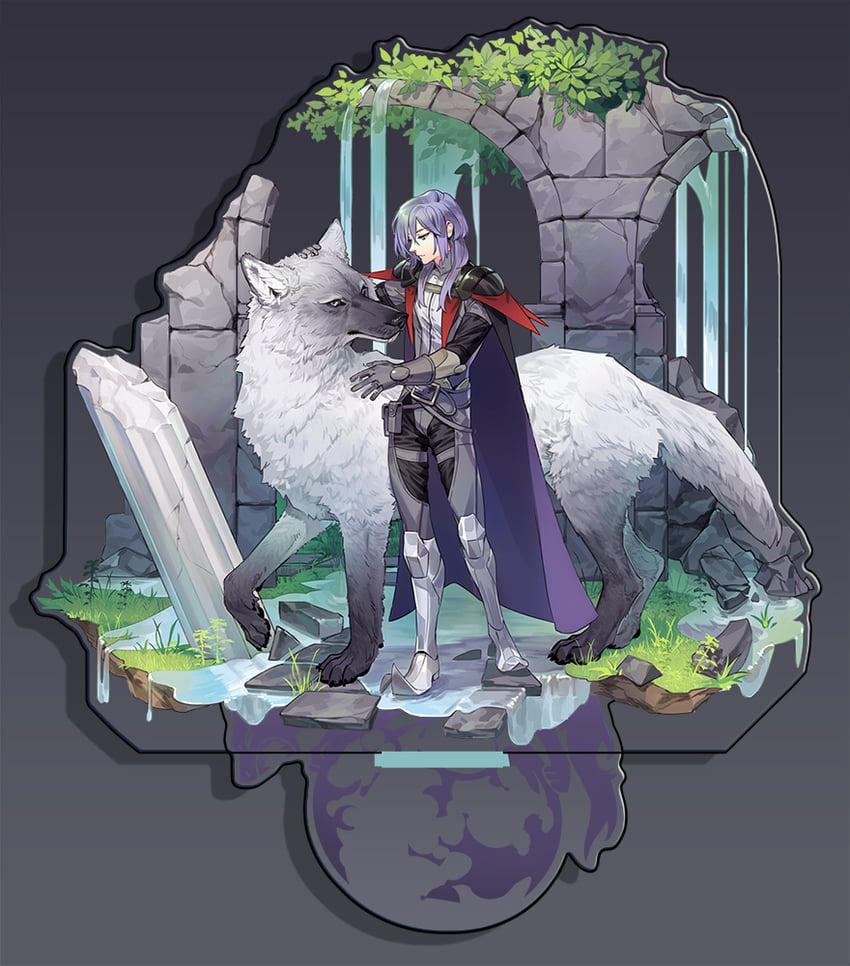 yuri leclerc (fire emblem and 1 more) drawn by solthrys