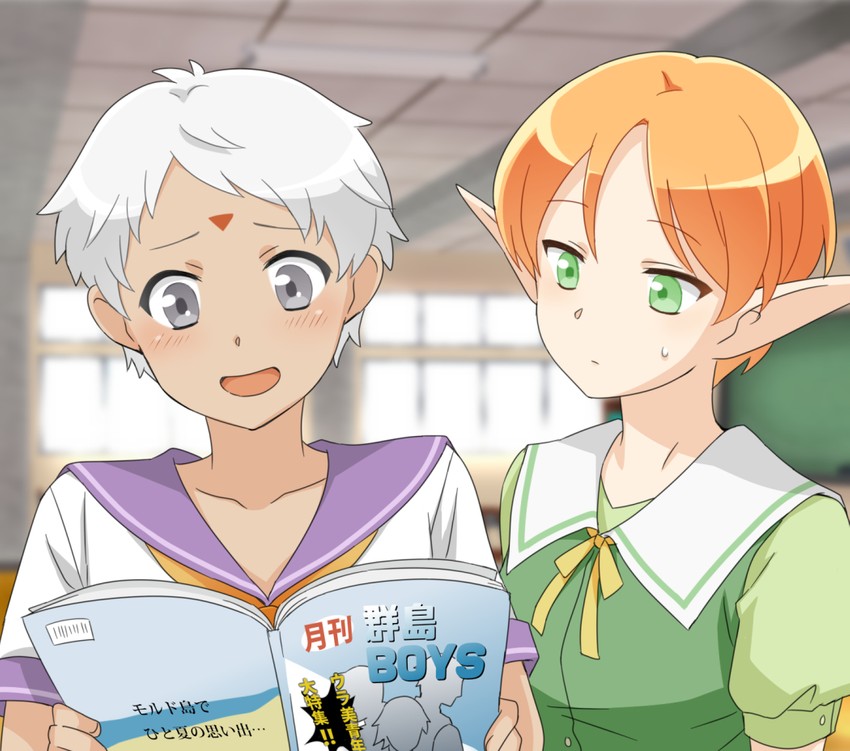 paula and jewel (gensou suikoden and 1 more) drawn by ham_pon