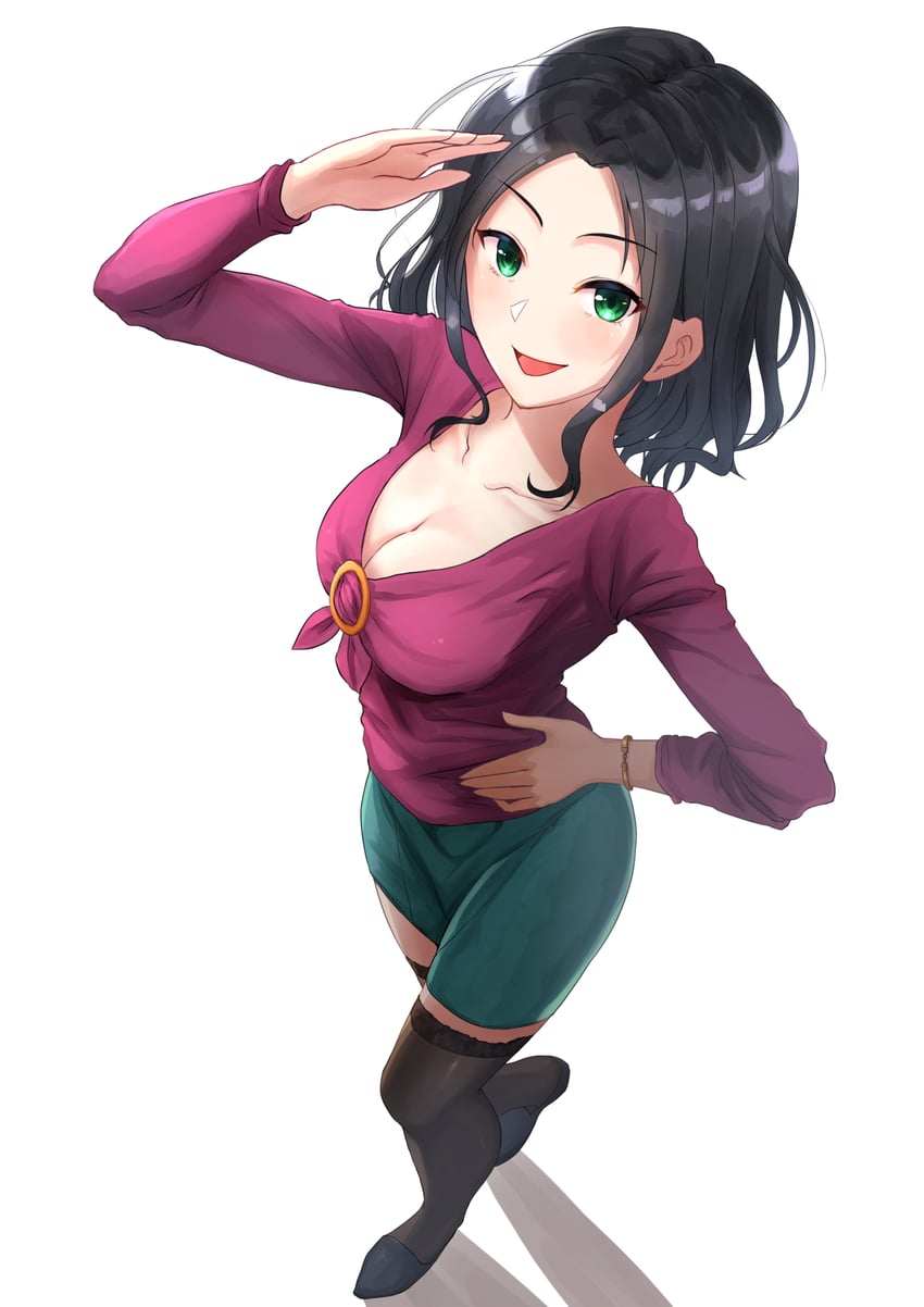 soma natsumi (idolmaster and 2 more) drawn by shougun_(chuckni1)