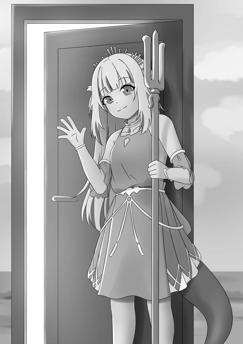 gawr gura (hololive and 2 more) drawn by phoenix_(hyperion_ps)